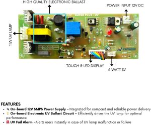 Super Plus 12V PCB For UV Water Purifier