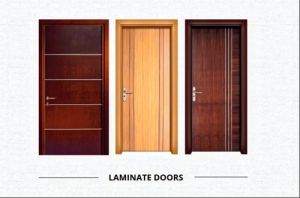 Laminated Flush Wooden Panel Door