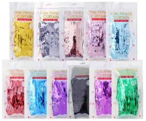 Party Fringe Foil Curtain