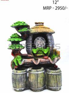 3 Steps Polyresin Tabletop Water Fountain