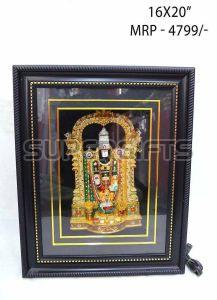 Shri Venkateswara Photo Frame