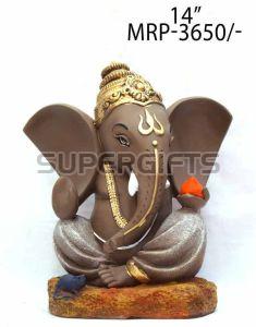 Multicolor Resin Ganesha Statue