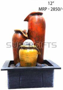 3 Step Multicolor Polyresin Water Fountain