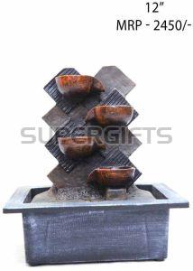4 Step Polyresin Water Fountain