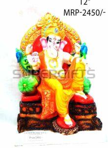 Multicolor Resin Ganesha Statue