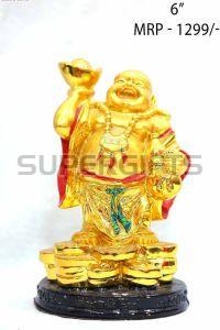 Polyresin Laughing Buddha Statue
