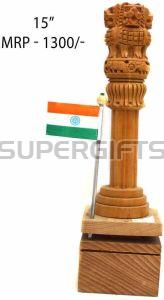 Wooden Ashok Stambh