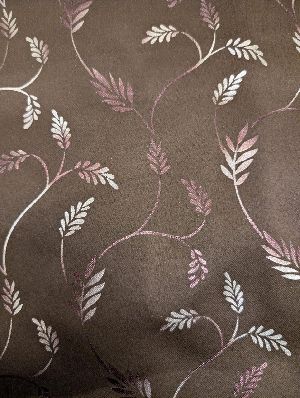 Foil Print Curtain Fabric