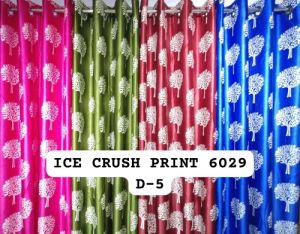 Ice Crush Print Curtain Fabric