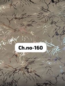 Foil Print Curtain Fabric