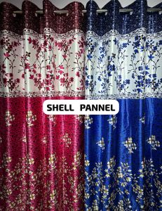 Shell Panel Readymade Curtain