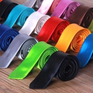 Mens Plain Satin Neckties