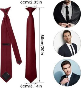 Mens Clip On Neckties