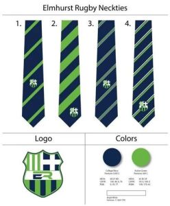 Mens Customised Logo Neckties