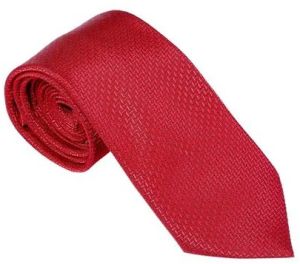 Mens Shiny Polyester Neckties