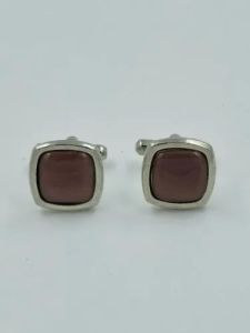 Square Stone Cufflinks