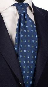 Mens Printed Microfiber Neckties
