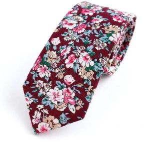 Mens Printed Silk Neckties