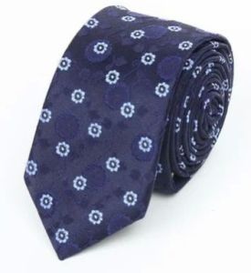 Mens Printed Microfiber Neckties