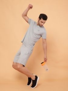 Men Polyester Gym T Shirt