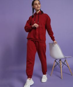 Poly Cotton Fleece Oversized Women Hoodie