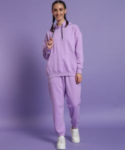 Poly Cotton Fleece Oversized Women Hoodie