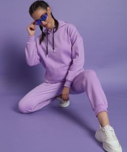 Poly Cotton Fleeces Women Co Ord Set