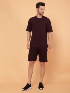 Men Round Neck Cotton T Shirt