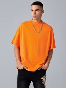 Men Oversized Cotton T Shirt