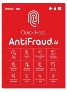 Quick Heal Antifraud.AI Android/ios/windows