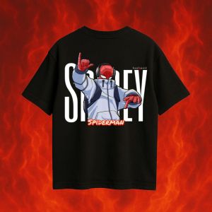 Mens Black Oversized T-shirts