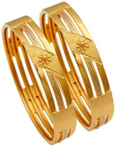 Ladies Gold Plated Bangles