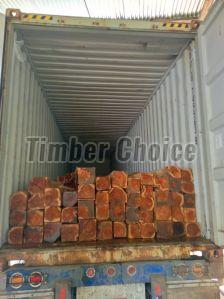 Burma Teak Wood Cut Size Logs