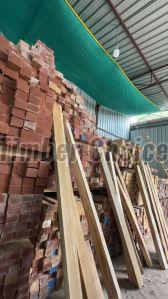 African Teak Wood Cut Size Door Frame Material