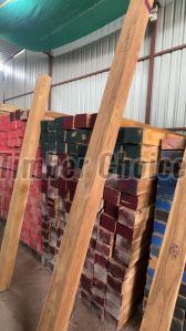 African Teak Wood Cut Size Door Frame Material