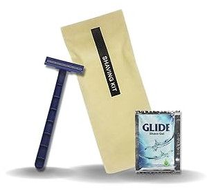 Hotel Shaving Kit in Butter Paper