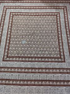 Sanganeri Floral Cotton Double Bed Sheet