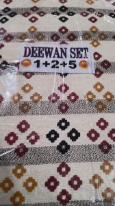Fancy Printed Stripe Floral Deewan Set