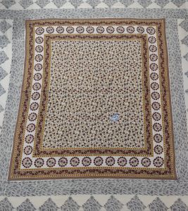 Floral Frame Edition Kashish Motif Bed Sheet