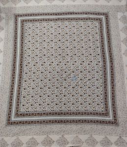 Kashan Floral Printed Bed Sheet