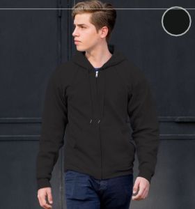 Mens Black Hoodies
