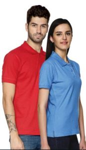 Solid Polo T-Shirt Set