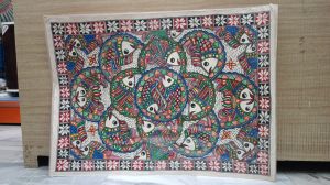 Ancient Art Handmade Madhubani Painting