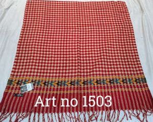 Ladies Baby Check Woolen Shawl