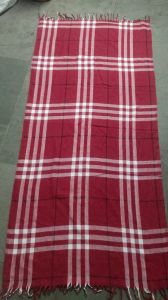Ladies Burberry Check Woolen Shawl