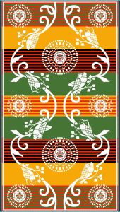 Ladies Printed Acrylic Shawl