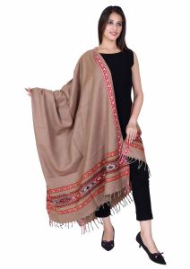 Ladies Tt Kullu Woolen Shawl