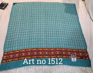 Ladies Kullu Printed Woolen Shawl