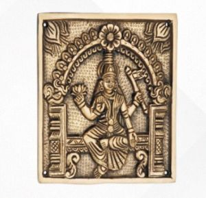 Astalaxmi Square Antique Relief Plaque