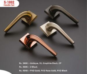 EDGE S-1002 Mortise Door Handle Set